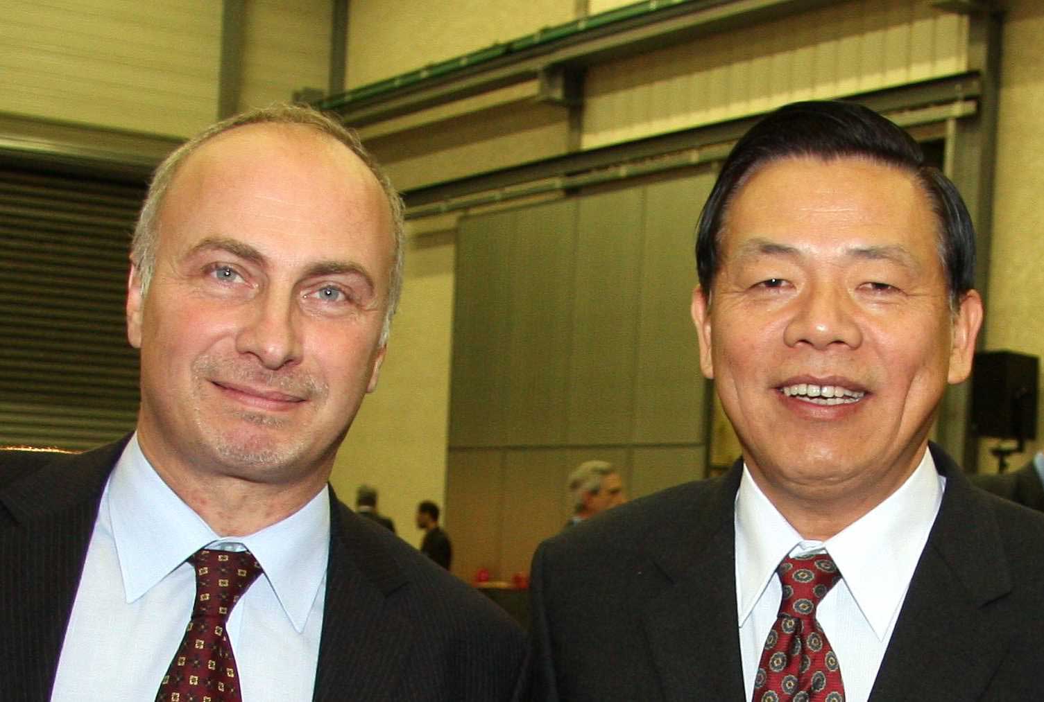 Les PDG de REP et de Tungyu