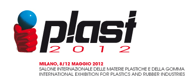 Salon international matières plastiques et caoutchouc Plast 2012 Milan Italie