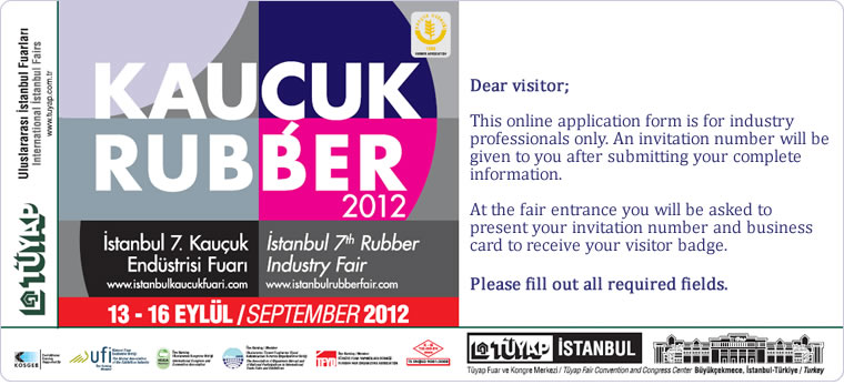 Rubber Fair Istanbul 2012