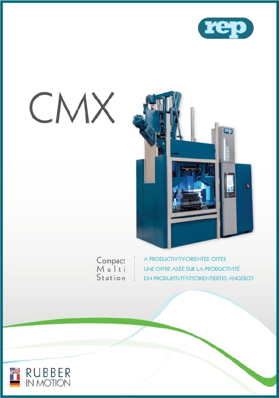 CMX presse injecter rotative, carroussel 